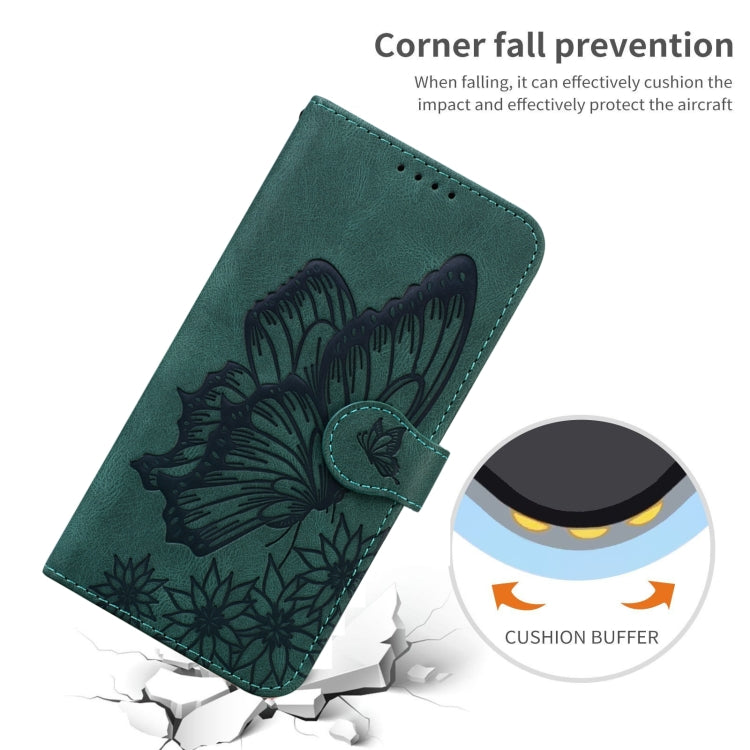 For iPhone 13 Retro Skin Feel Butterflies Embossing Horizontal Flip Leather Case with Holder & Card Slots & Wallet