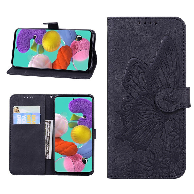 For iPhone 13 Retro Skin Feel Butterflies Embossing Horizontal Flip Leather Case with Holder & Card Slots & Wallet