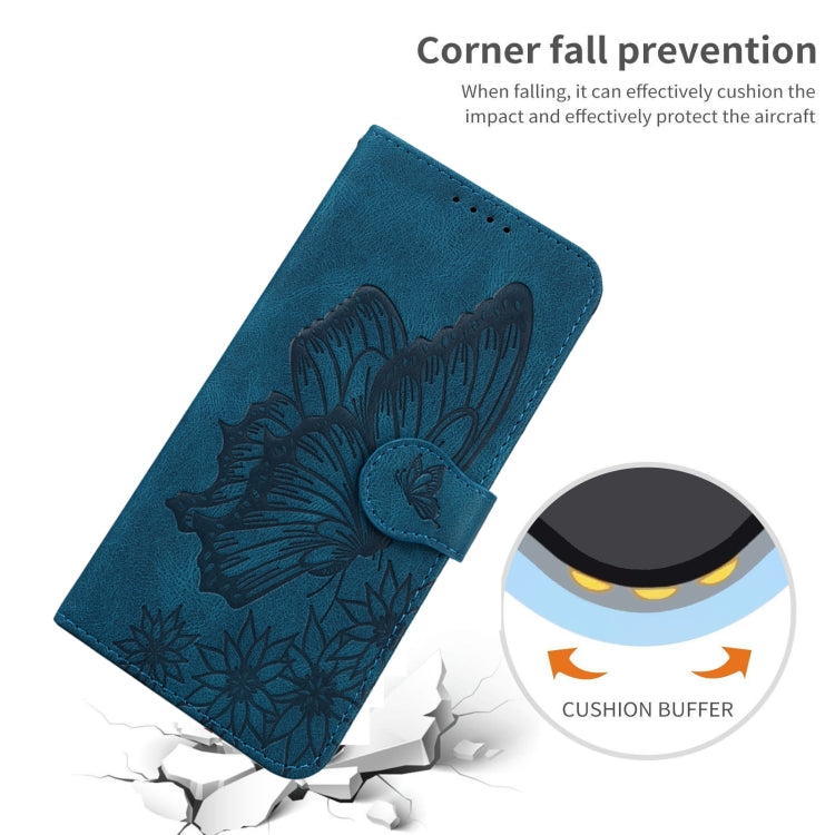 For iPhone 13 Pro Retro Skin Feel Butterflies Embossing Horizontal Flip Leather Case with Holder & Card Slots & Wallet