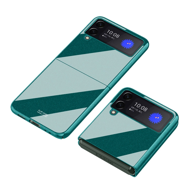 For Samsung Galaxy Z Flip3 5G Shockproof Piano Paint Protective Case