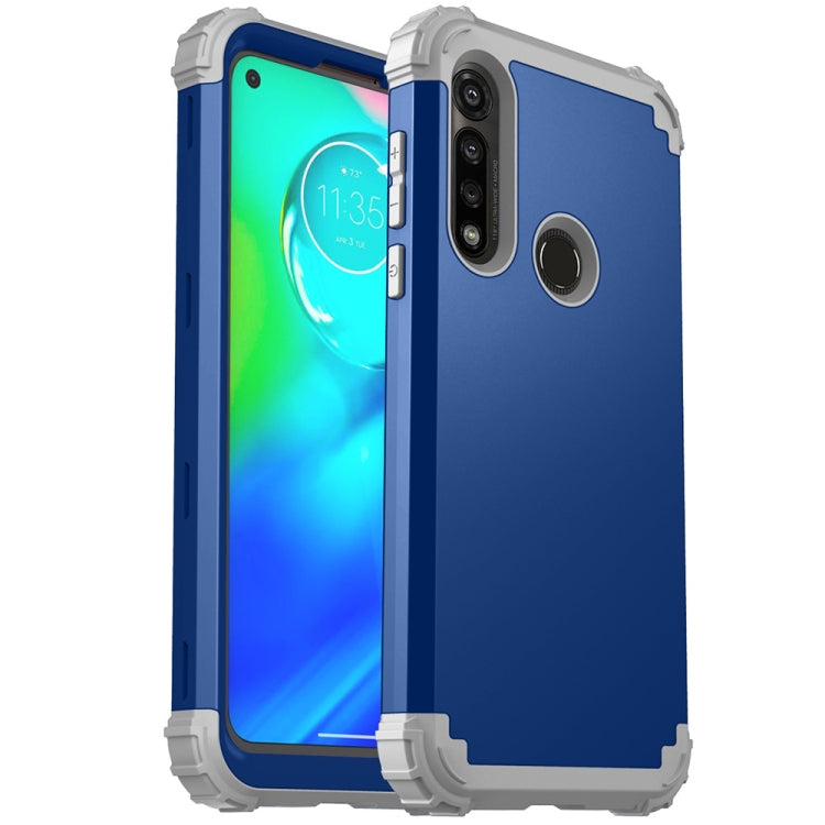 For Motorola Moto G Power 3 in 1 Shockproof PC + Silicone Protective Case