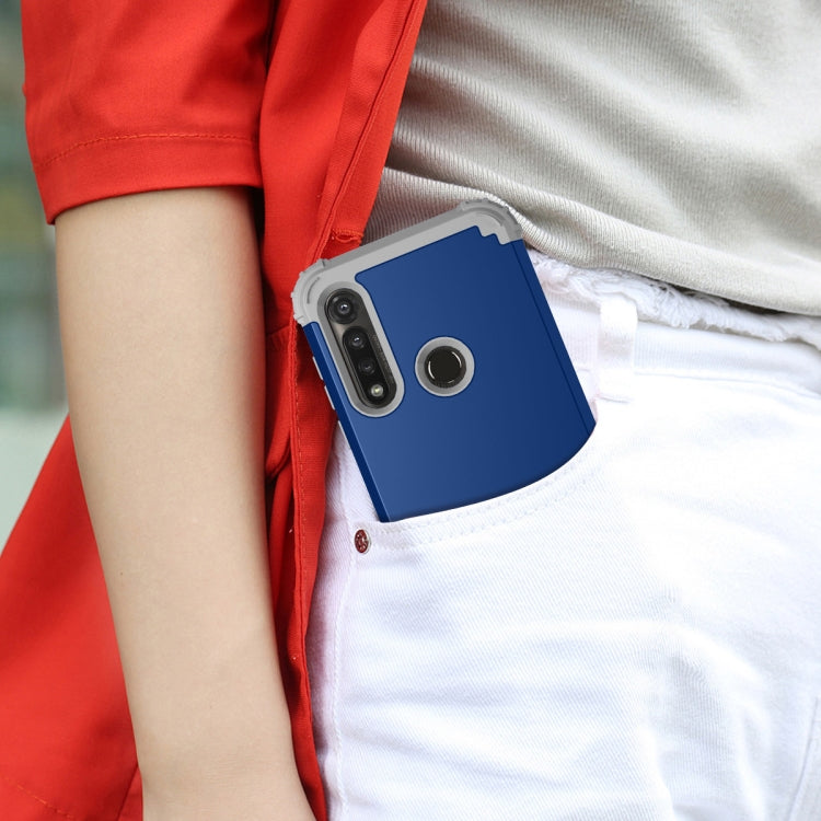 For Motorola Moto G Power 3 in 1 Shockproof PC + Silicone Protective Case