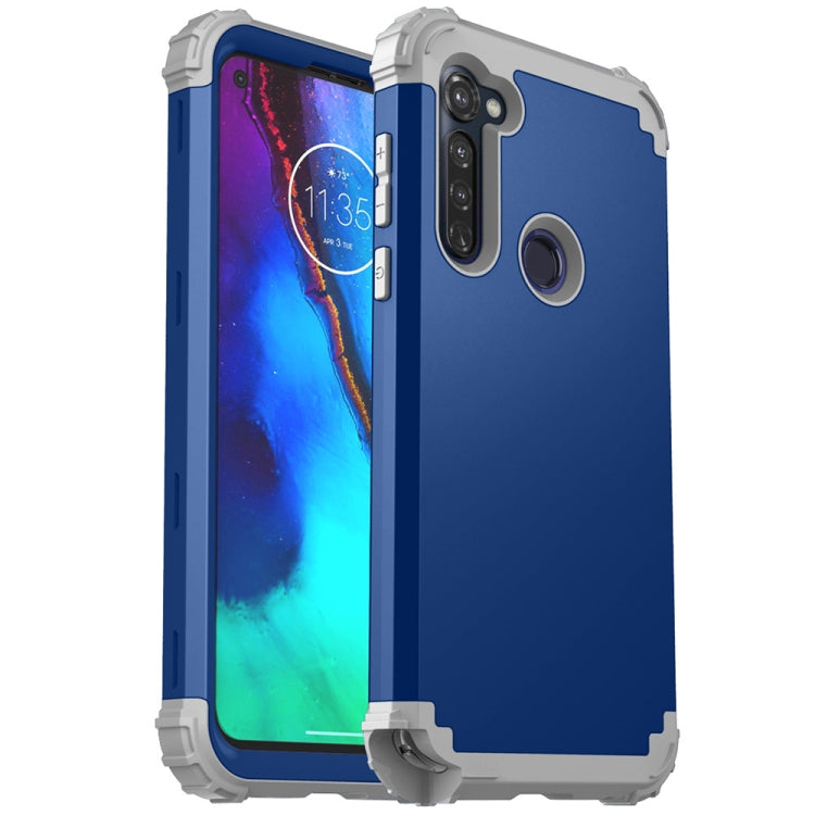 For Motorola Moto G Stylus 3 in 1 Shockproof PC + Silicone Protective Case