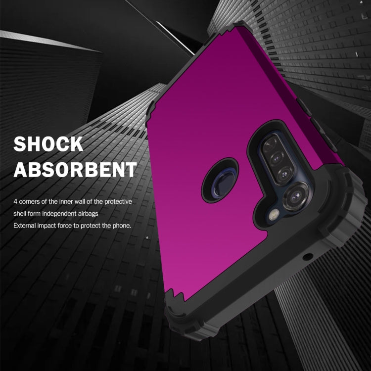 For Motorola Moto G Stylus 3 in 1 Shockproof PC + Silicone Protective Case