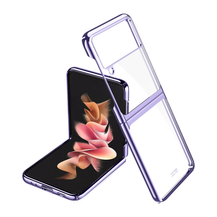 For Samsung Galaxy Z Flip3 5G Symphony Plating PC Shockproof Protective Case