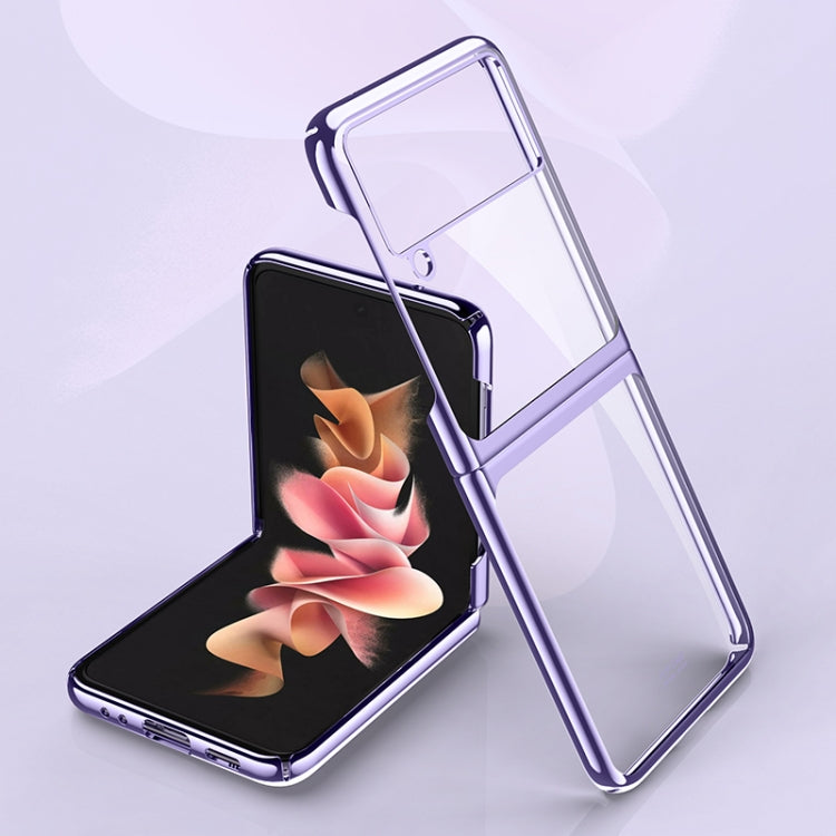For Samsung Galaxy Z Flip3 5G Symphony Plating PC Shockproof Protective Case