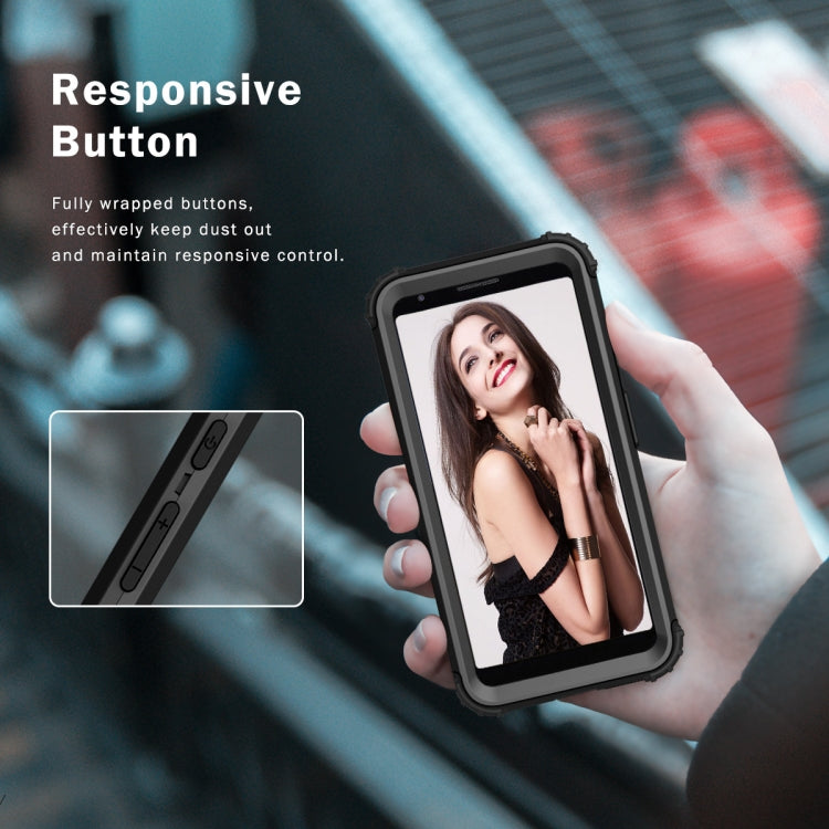 For Google Pixel 3a XL 3 in 1 Shockproof PC + Silicone Protective Case