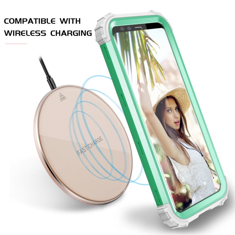 For Google Pixel 4 3 in 1 Shockproof PC + Silicone Protective Case