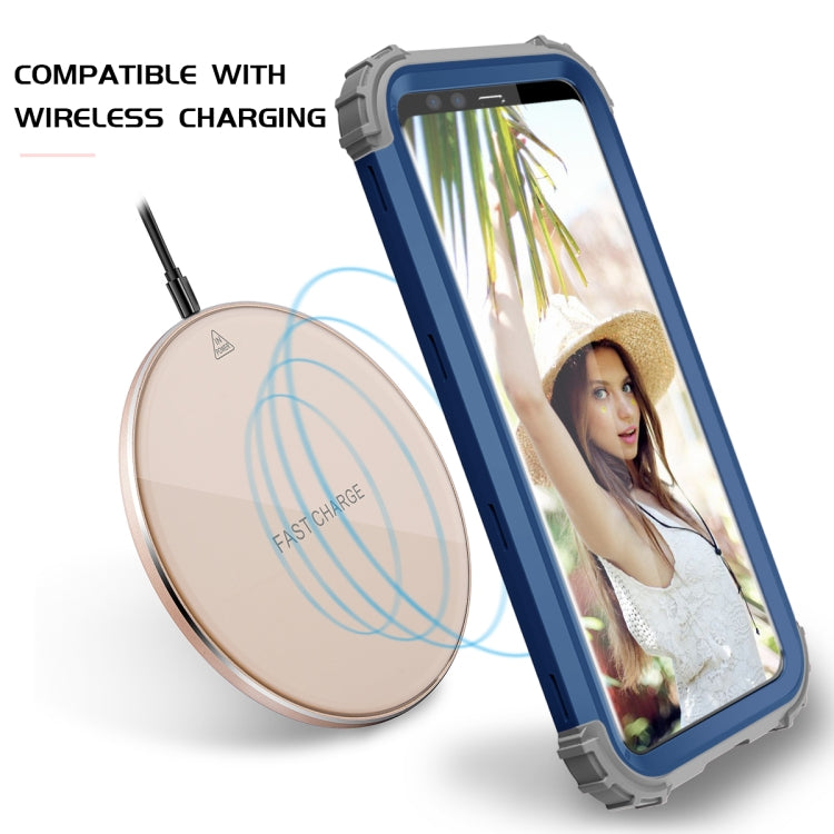 For Google Pixel 4 3 in 1 Shockproof PC + Silicone Protective Case