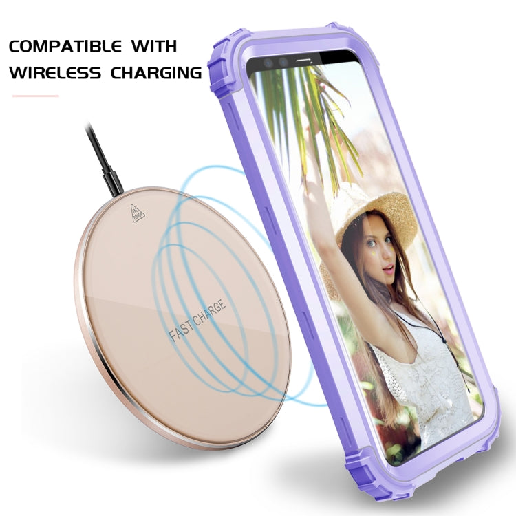 For Google Pixel 4 3 in 1 Shockproof PC + Silicone Protective Case
