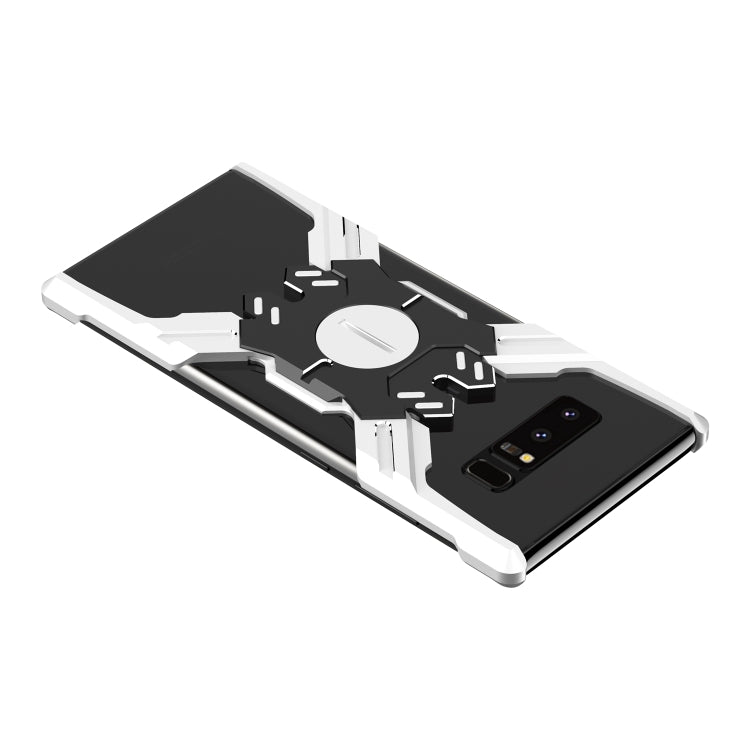 For Galaxy Note 8 Hero Series Anti-fall Wear-resistant Metal Protective Case with Bracket
