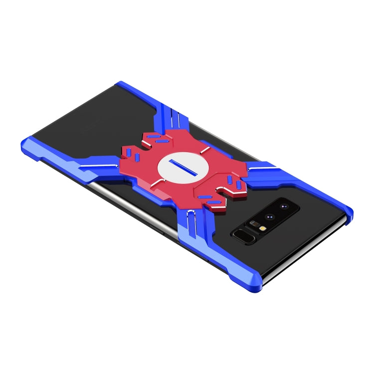 For Galaxy Note 8 Hero Series Anti-fall Wear-resistant Metal Protective Case with Bracket