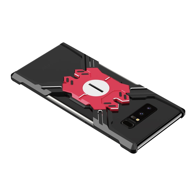 For Galaxy Note 8 Hero Series Anti-fall Wear-resistant Metal Protective Case with Bracket