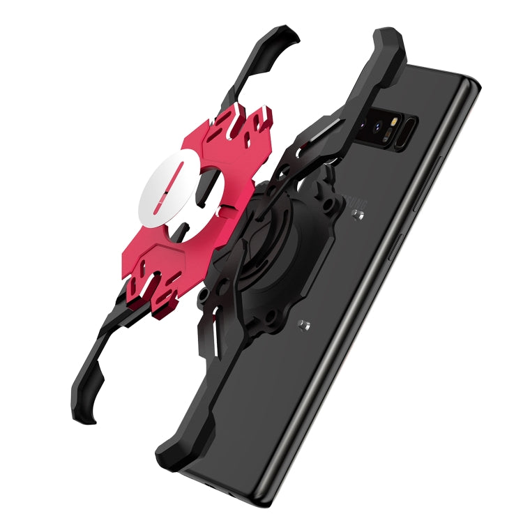 For Galaxy Note 8 Hero Series Anti-fall Wear-resistant Metal Protective Case with Bracket