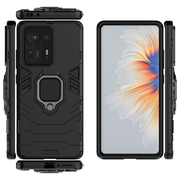 For Xiaomi Mi Mix 4 PC + TPU Shockproof Protective Case with Magnetic Ring Holder