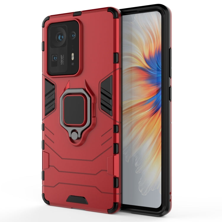 For Xiaomi Mi Mix 4 PC + TPU Shockproof Protective Case with Magnetic Ring Holder
