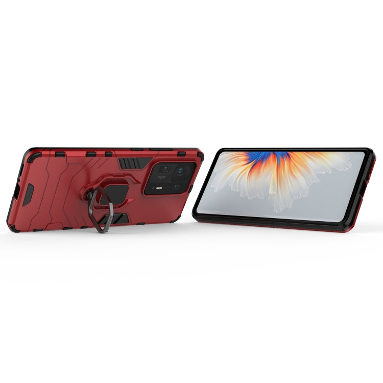 For Xiaomi Mi Mix 4 PC + TPU Shockproof Protective Case with Magnetic Ring Holder