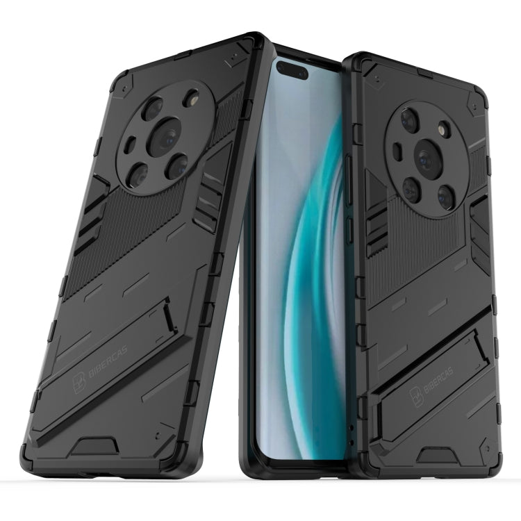 For Honor Magic3 Punk Armor 2 in 1 PC + TPU Shockproof Case with Invisible Holder