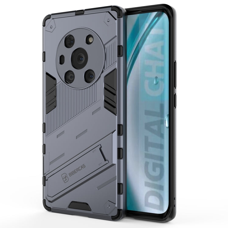 For Honor Magic3 Punk Armor 2 in 1 PC + TPU Shockproof Case with Invisible Holder