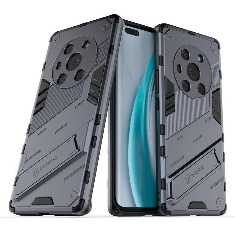 For Honor Magic3 Punk Armor 2 in 1 PC + TPU Shockproof Case with Invisible Holder