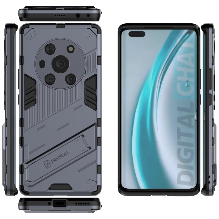 For Honor Magic3 Punk Armor 2 in 1 PC + TPU Shockproof Case with Invisible Holder