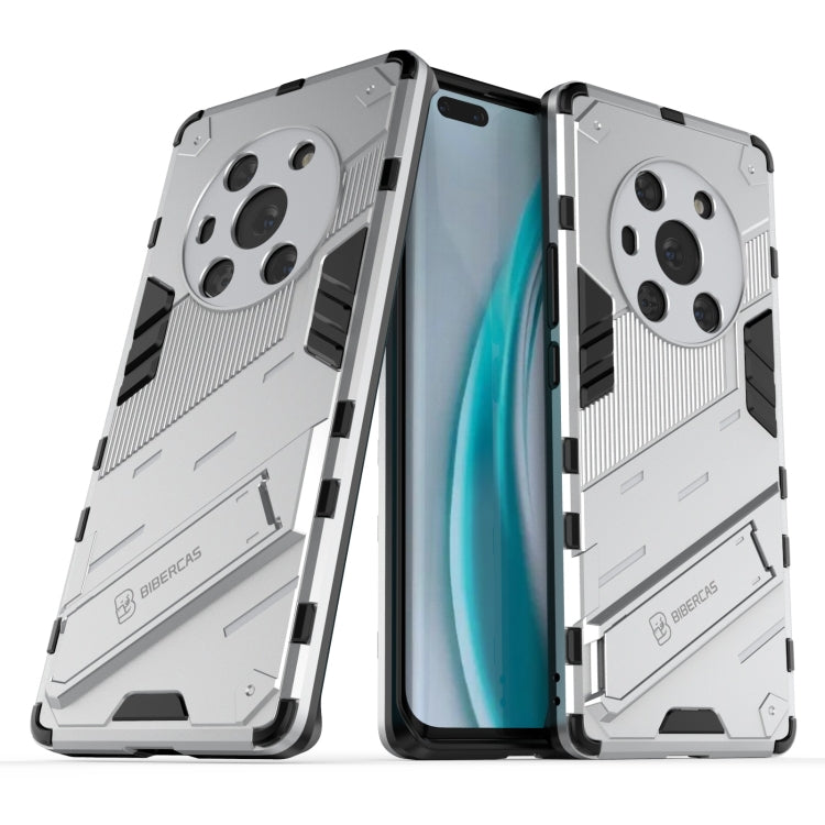 For Honor Magic3 Punk Armor 2 in 1 PC + TPU Shockproof Case with Invisible Holder