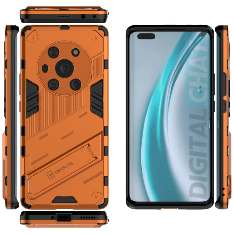 For Honor Magic3 Punk Armor 2 in 1 PC + TPU Shockproof Case with Invisible Holder