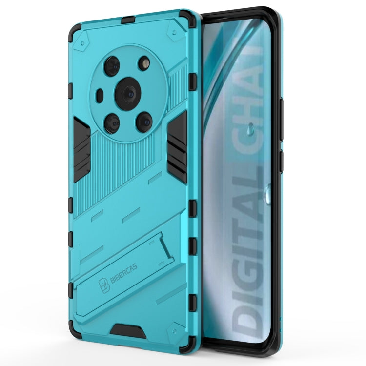 For Honor Magic3 Punk Armor 2 in 1 PC + TPU Shockproof Case with Invisible Holder