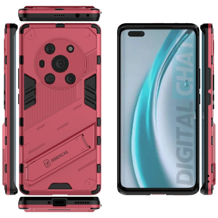 For Honor Magic3 Punk Armor 2 in 1 PC + TPU Shockproof Case with Invisible Holder
