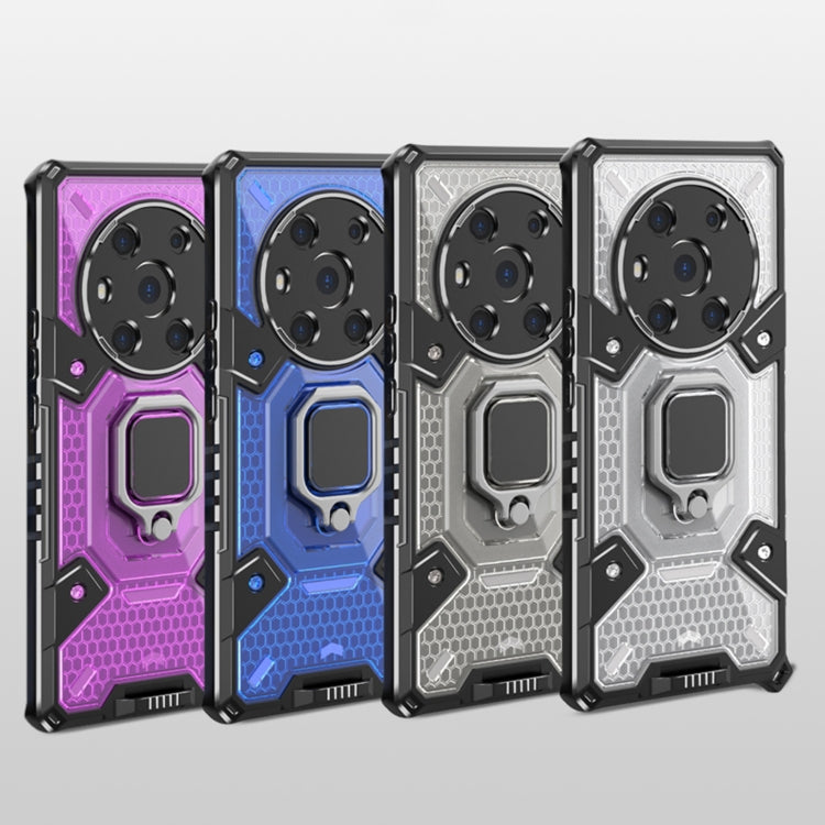 For Honor Magic3 Space PC+TPU Shockproof Case with Ring Holder