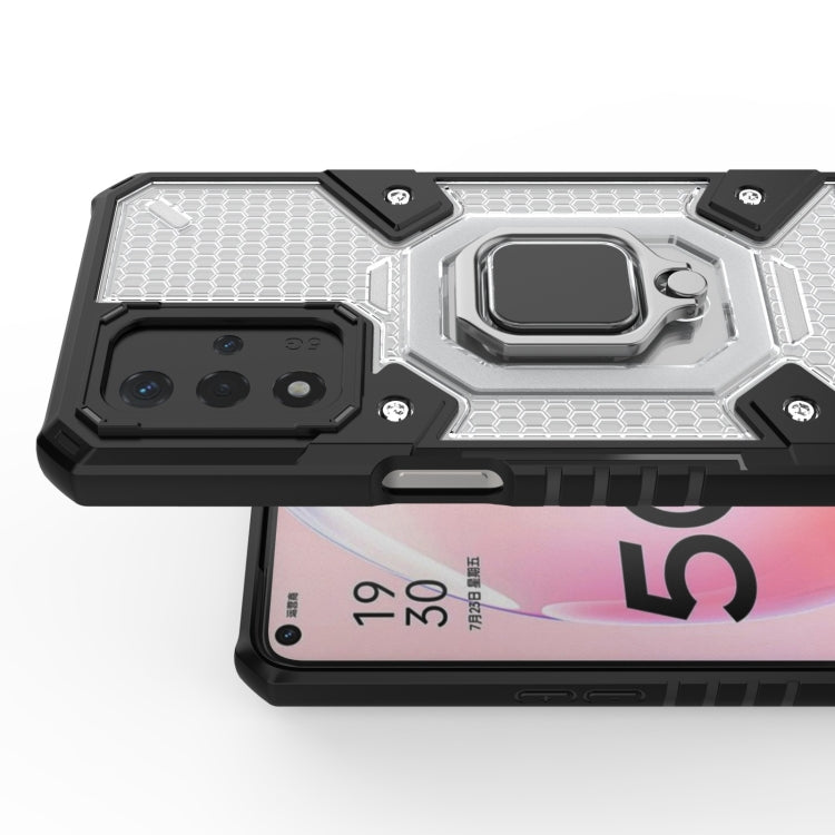 For OPPO A93s 5G/A93 5G/A74 Space PC+TPU Shockproof Case with Ring Holder