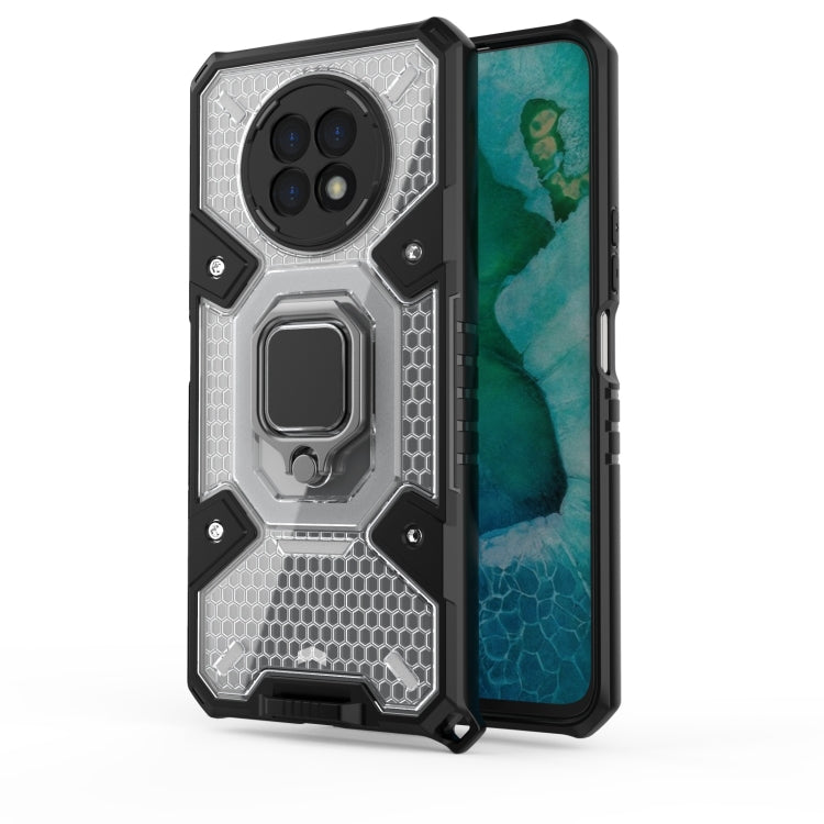 For Honor X20 Space PC+TPU Shockproof Case with Ring Holder