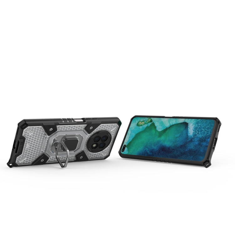 For Honor X20 Space PC+TPU Shockproof Case with Ring Holder
