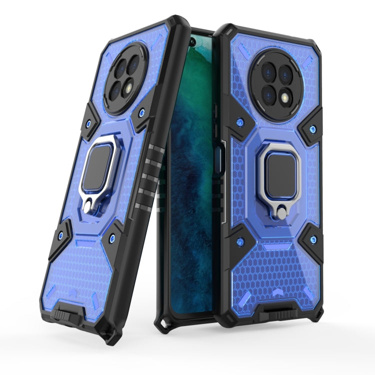 For Honor X20 Space PC+TPU Shockproof Case with Ring Holder