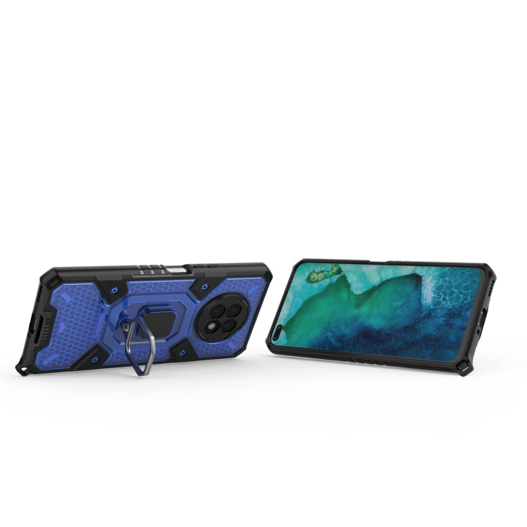For Honor X20 Space PC+TPU Shockproof Case with Ring Holder