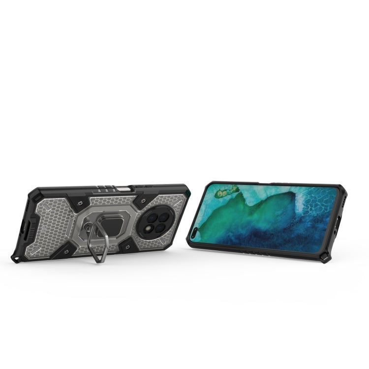 For Honor X20 Space PC+TPU Shockproof Case with Ring Holder