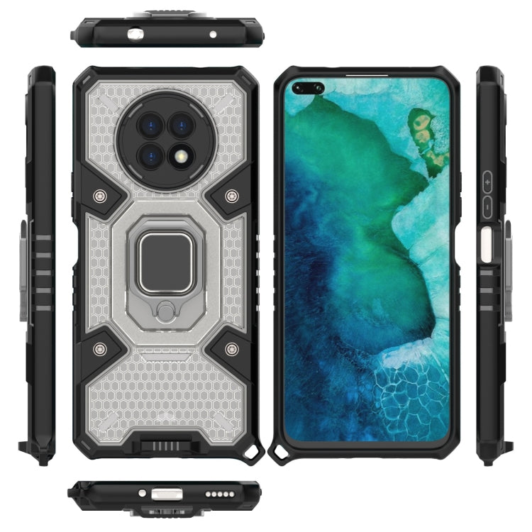 For Honor X20 Space PC+TPU Shockproof Case with Ring Holder