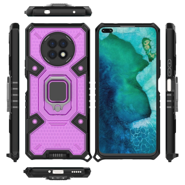 For Honor X20 Space PC+TPU Shockproof Case with Ring Holder