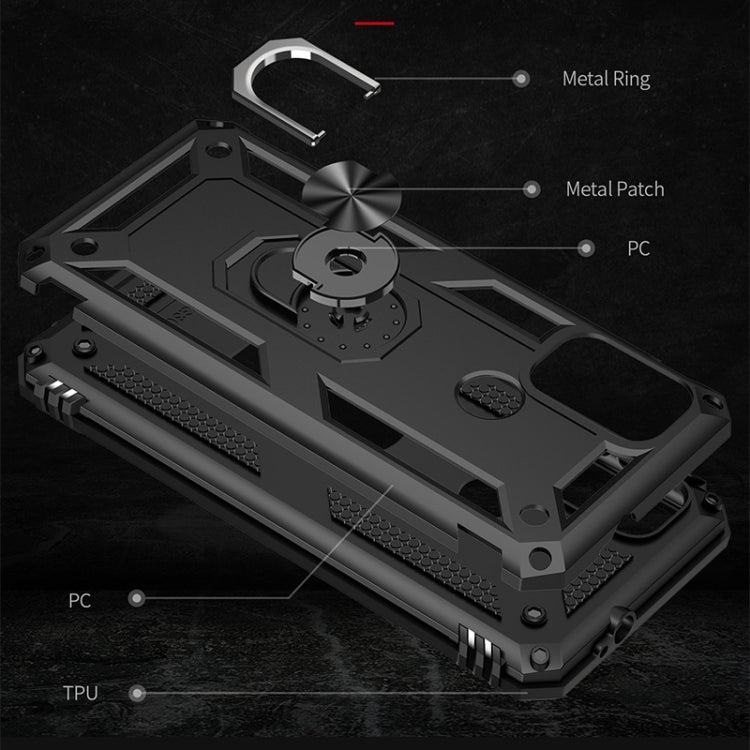 For Motorola Moto G30 / G10 Shockproof TPU + PC Protective Case with 360 Degree Rotating Holder
