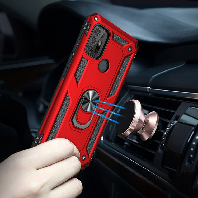 For Motorola Moto G30 / G10 Shockproof TPU + PC Protective Case with 360 Degree Rotating Holder