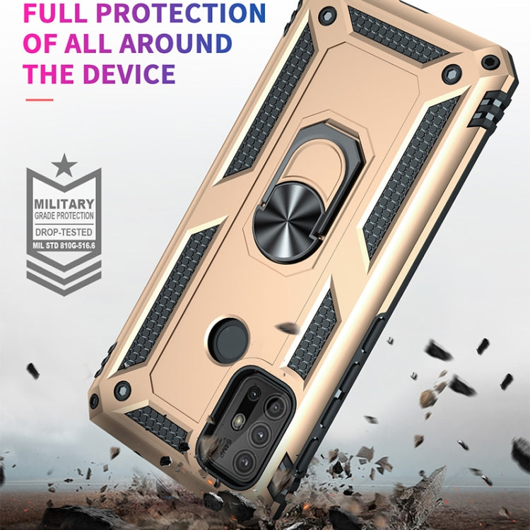 For Motorola Moto G30 / G10 Shockproof TPU + PC Protective Case with 360 Degree Rotating Holder