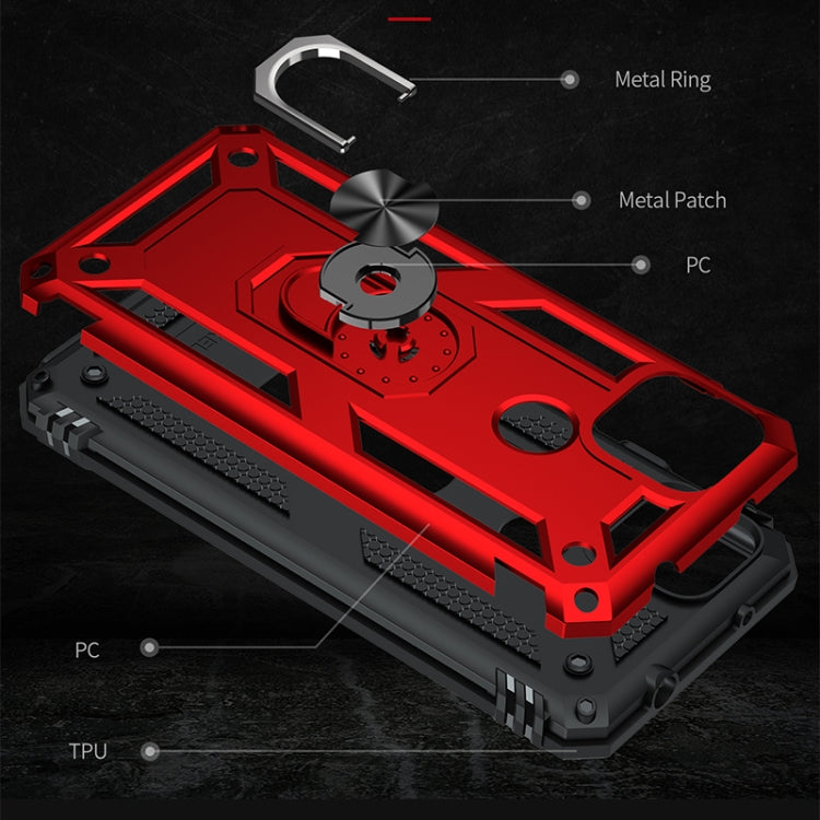 For Google Pixel 5a 5G Shockproof TPU + PC Protective Case with 360 Degree Rotating Holder