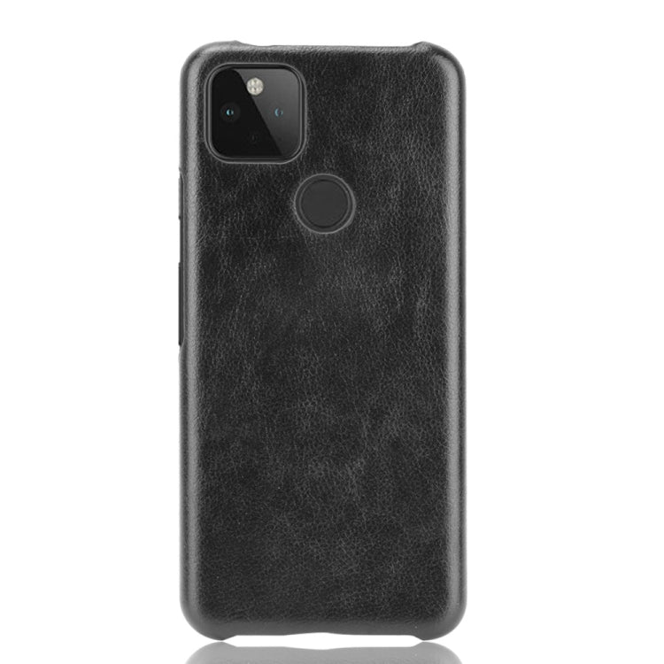 For Google Pixel 5a 5G Shockproof Litchi Texture PC + PU Case