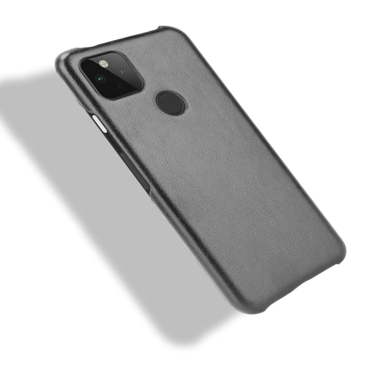 For Google Pixel 5a 5G Shockproof Litchi Texture PC + PU Case