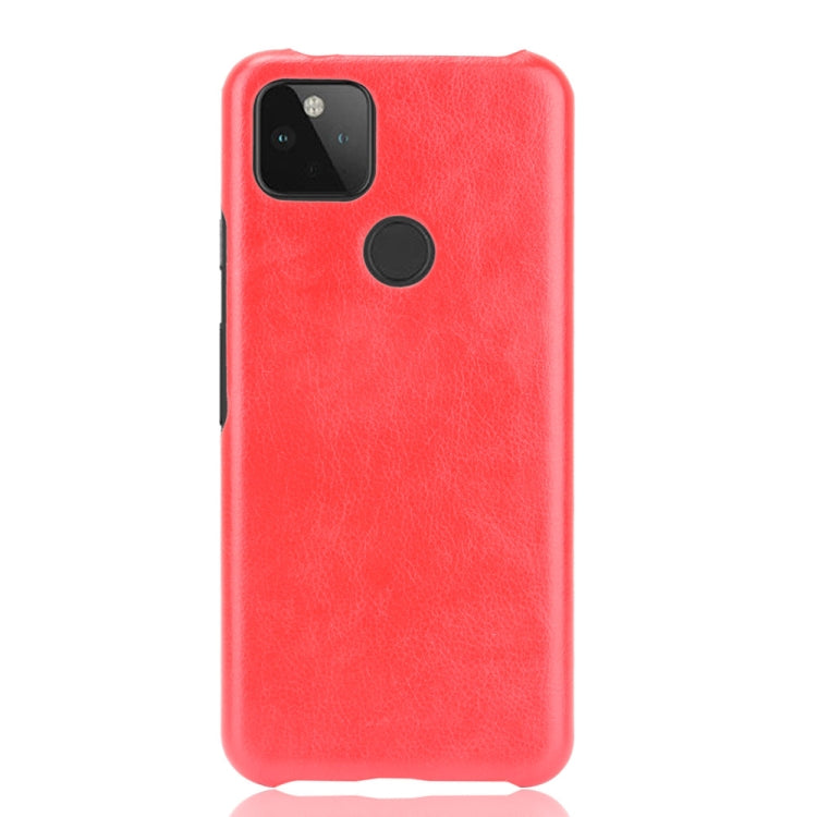 For Google Pixel 5a 5G Shockproof Litchi Texture PC + PU Case