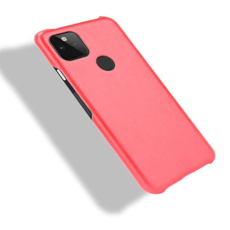 For Google Pixel 5a 5G Shockproof Litchi Texture PC + PU Case
