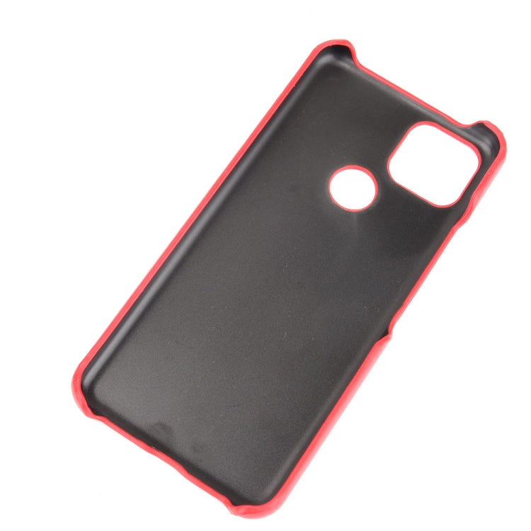 For Google Pixel 5a 5G Shockproof Litchi Texture PC + PU Case