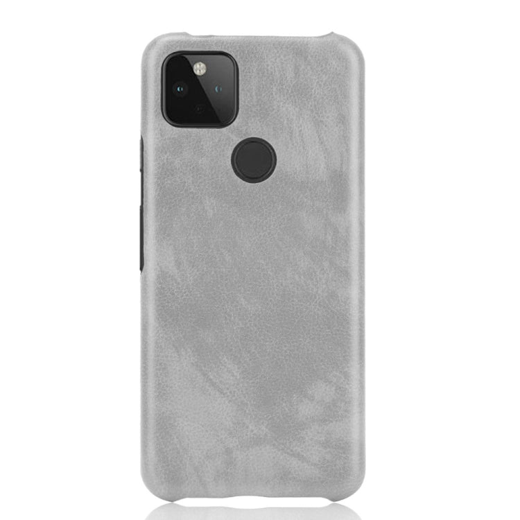 For Google Pixel 5a 5G Shockproof Litchi Texture PC + PU Case