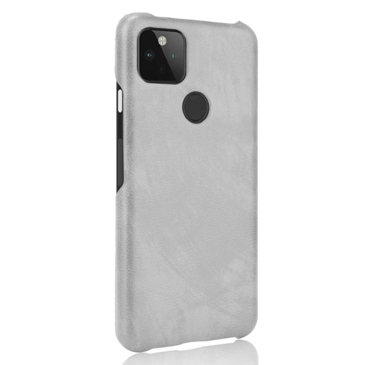 For Google Pixel 5a 5G Shockproof Litchi Texture PC + PU Case