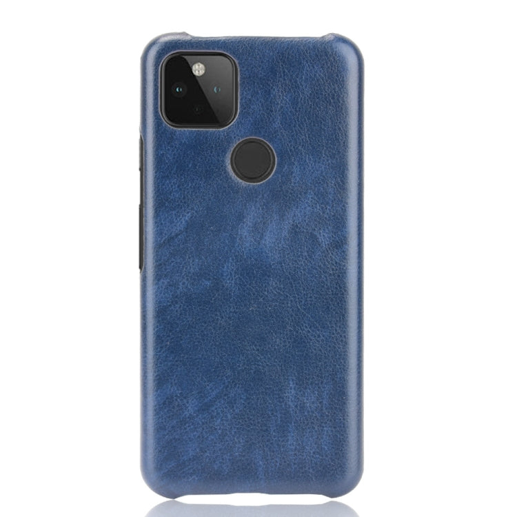 For Google Pixel 5a 5G Shockproof Litchi Texture PC + PU Case